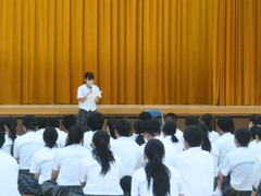 学科別朝礼