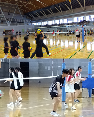 バレーボール教室ボランティア